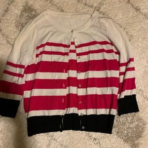 Cute Stripped Cardigan